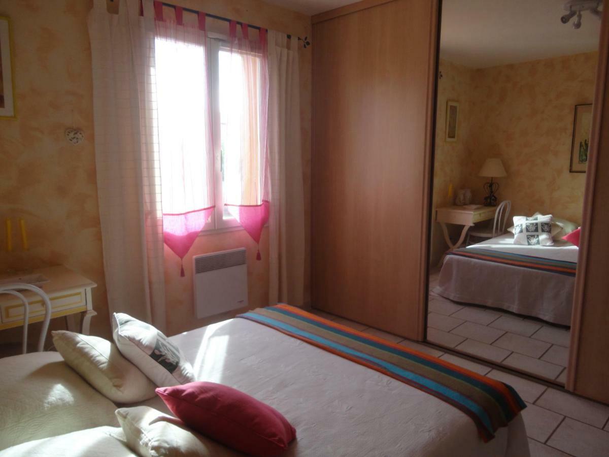 Deux Chambres Chez L'Habitant Dans Villa De Charme Avec Piscine Et Proche Mer Кюэр Экстерьер фото